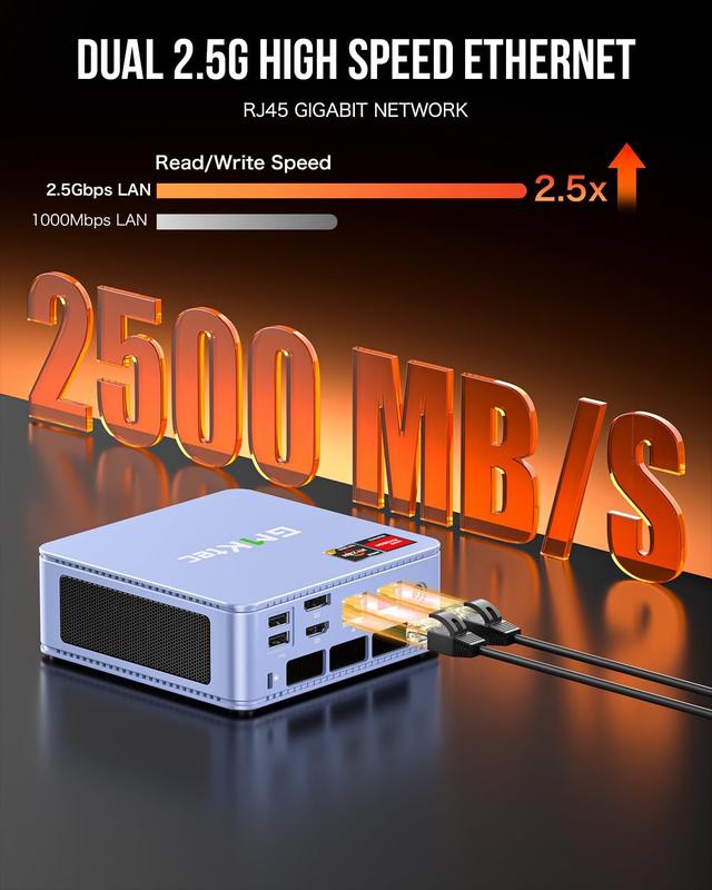 Mini PC GMKtec Nucbox M5 Plus Ryzen 7 5825U 16 GB 512 GB SSD